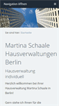 Mobile Screenshot of immobilien-verwaltung-berlin.de